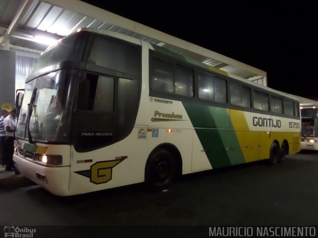 Empresa Gontijo de Transportes 15755 na cidade de Belo Horizonte, Minas Gerais, Brasil, por Maurício Nascimento. ID da foto: 3996386.