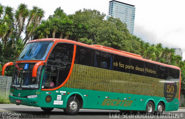 Eucatur - Empresa União Cascavel de Transportes e Turismo 4432 na cidade de Curitiba, Paraná, Brasil, por Luiz Scarabotto . ID da foto: 3995666.