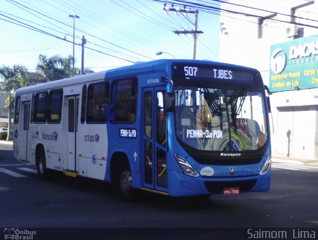 Unimar Transportes 24162 na cidade de Vila Velha, Espírito Santo, Brasil, por Saimom  Lima. ID da foto: 3995405.