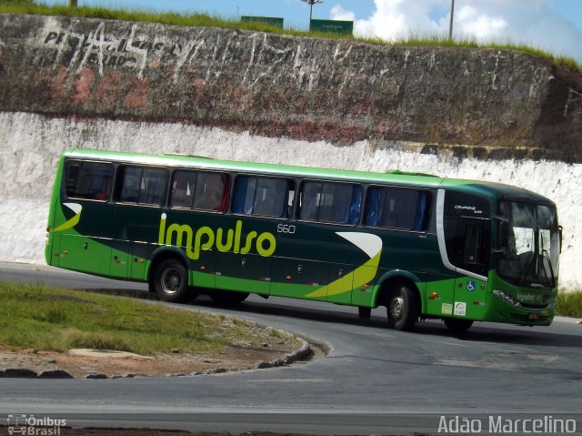 Impulso Turismo e Transportes 560 na cidade de Belo Horizonte, Minas Gerais, Brasil, por Adão Raimundo Marcelino. Número da foto: #3996108.