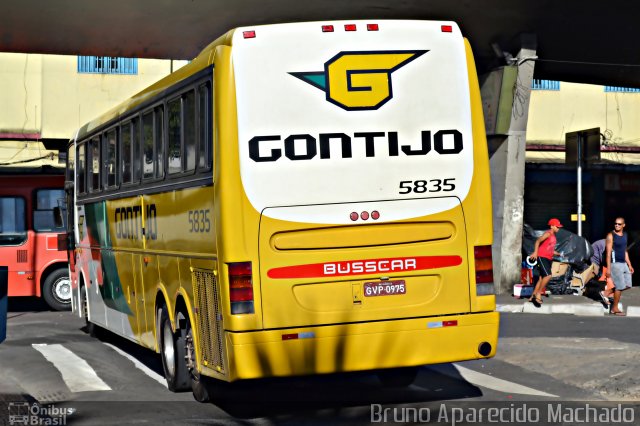 Empresa Gontijo de Transportes 5835 na cidade de Belo Horizonte, Minas Gerais, Brasil, por Bruno Aparecido Machado. Número da foto: #3994845.