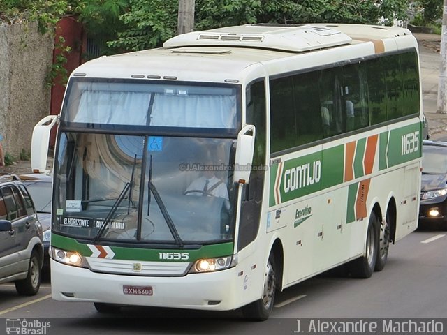 Empresa Gontijo de Transportes 11635 na cidade de Belo Horizonte, Minas Gerais, Brasil, por J. Alexandre Machado. Número da foto: #3995695.