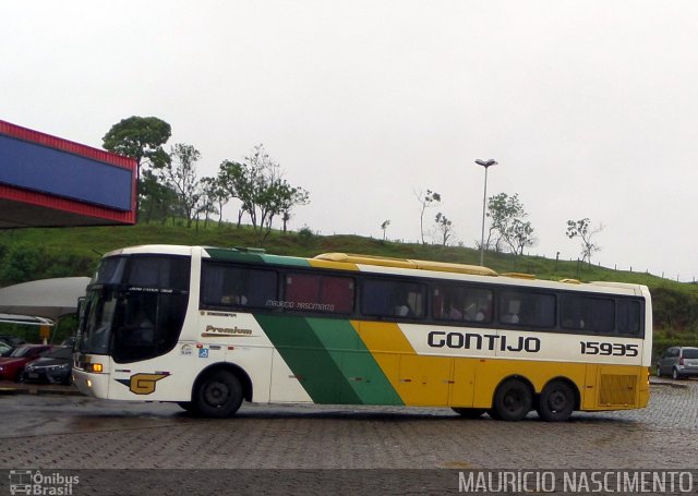 Empresa Gontijo de Transportes 15935 na cidade de João Monlevade, Minas Gerais, Brasil, por Maurício Nascimento. Número da foto: #3998381.