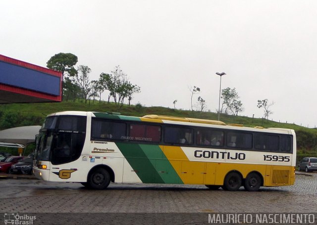 Empresa Gontijo de Transportes 15935 na cidade de João Monlevade, Minas Gerais, Brasil, por Maurício Nascimento. ID da foto: 3998381.