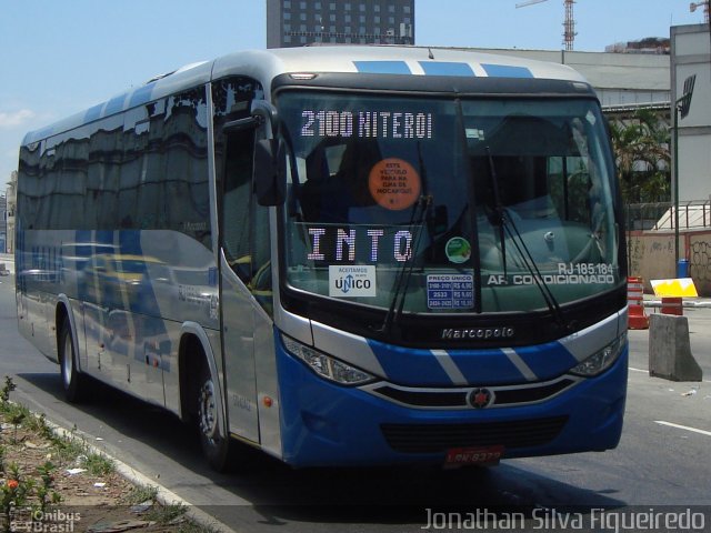 Viação Mauá RJ 185.184 na cidade de Rio de Janeiro, Rio de Janeiro, Brasil, por Jonathan Silva Figueiredo. Número da foto: #3996861.