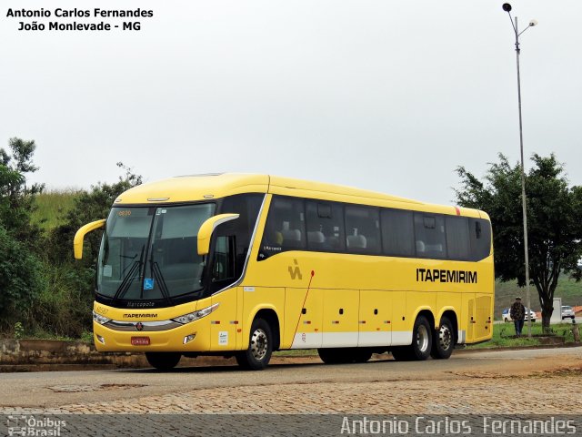 Viação Itapemirim 60587 na cidade de João Monlevade, Minas Gerais, Brasil, por Antonio Carlos Fernandes. Número da foto: #3997658.