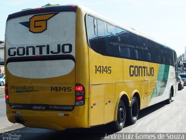 Empresa Gontijo de Transportes 14145 na cidade de Rio de Janeiro, Rio de Janeiro, Brasil, por André Luiz Gomes de Souza. Número da foto: #3998268.