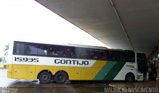 Empresa Gontijo de Transportes 15935 na cidade de João Monlevade, Minas Gerais, Brasil, por Maurício Nascimento. ID da foto: 3998347.