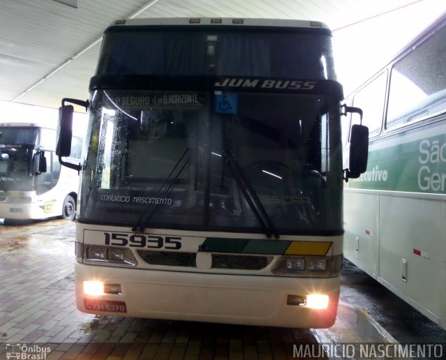 Empresa Gontijo de Transportes 15935 na cidade de João Monlevade, Minas Gerais, Brasil, por Maurício Nascimento. ID da foto: 3998303.