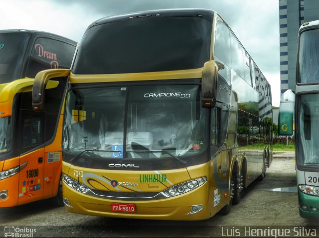 Linhatur Hotel e Turismo 7070 na cidade de Aparecida, São Paulo, Brasil, por Luis Henrique Silva. Número da foto: #3998228.