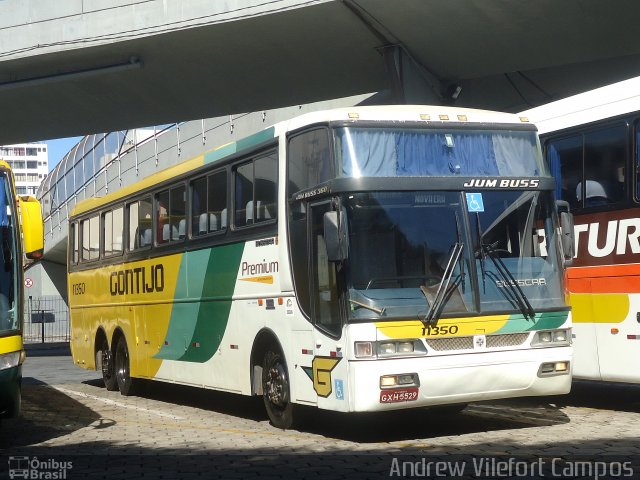 Empresa Gontijo de Transportes 11350 na cidade de Belo Horizonte, Minas Gerais, Brasil, por Andrew Campos. ID da foto: 3999340.