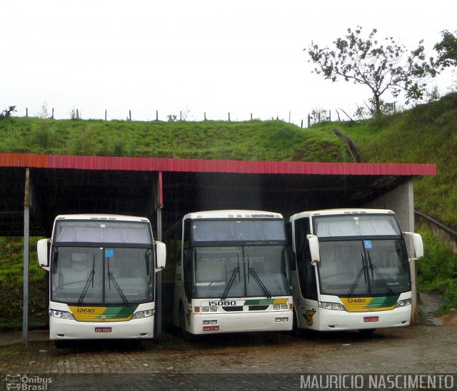 Empresa Gontijo de Transportes 12480 na cidade de João Monlevade, Minas Gerais, Brasil, por Maurício Nascimento. ID da foto: 4000792.