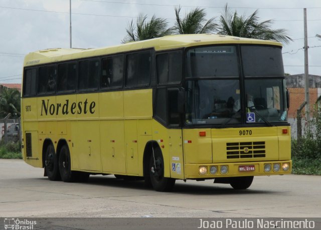 Viação Nordeste 9070 na cidade de Natal, Rio Grande do Norte, Brasil, por Joao Paulo Nascimento Silva. Número da foto: #4000564.