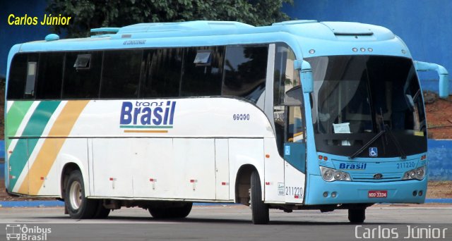 Trans Brasil > TCB - Transporte Coletivo Brasil 110220 na cidade de Goiânia, Goiás, Brasil, por Carlos Júnior. ID da foto: 4000197.