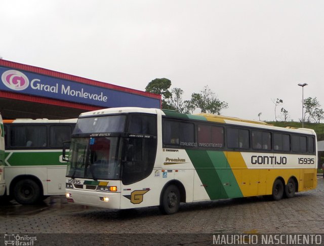 Empresa Gontijo de Transportes 15935 na cidade de João Monlevade, Minas Gerais, Brasil, por Maurício Nascimento. Número da foto: #4000806.
