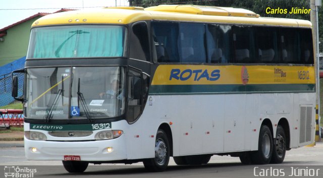 RodeRotas - Rotas de Viação do Triângulo 16312 na cidade de Goiânia, Goiás, Brasil, por Carlos Júnior. ID da foto: 4000123.