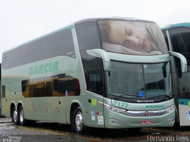 Viação Garcia 7177 na cidade de Londrina, Paraná, Brasil, por Fernando Reis. Número da foto: #3999075.