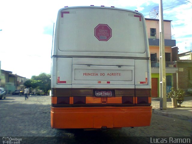 Auto Viação Princesa do Agreste CARGO BUS EXPRESS na cidade de Serra Talhada, Pernambuco, Brasil, por Lucas Ramon. Número da foto: #4002437.