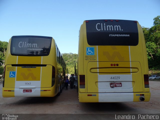 Viação Itapemirim 44029 na cidade de Cachoeiro de Itapemirim, Espírito Santo, Brasil, por Leandro  Pacheco. ID da foto: 4002706.