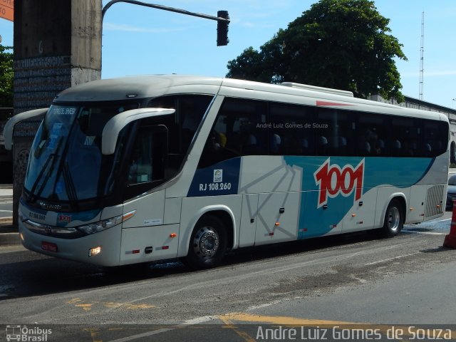 Auto Viação 1001 RJ 108.260 na cidade de Rio de Janeiro, Rio de Janeiro, Brasil, por André Luiz Gomes de Souza. ID da foto: 4002970.