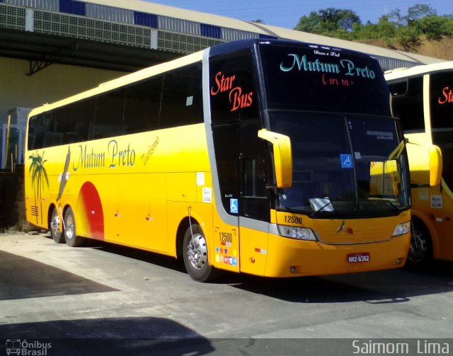 Viação Mutum Preto 12500 na cidade de Cariacica, Espírito Santo, Brasil, por Saimom  Lima. Número da foto: #4001810.