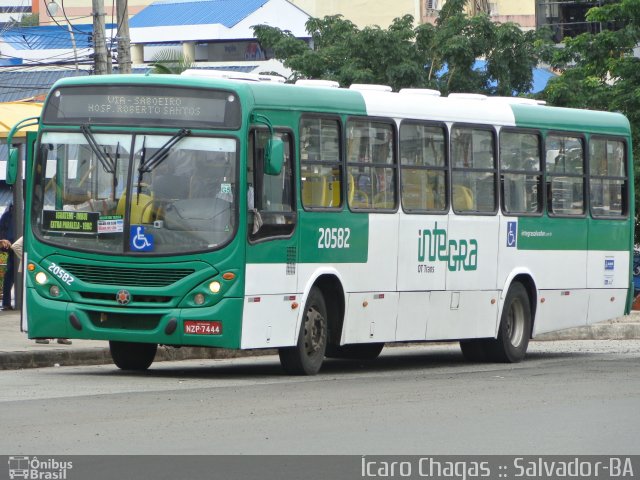 OT Trans - Ótima Salvador Transportes 20582 na cidade de Salvador, Bahia, Brasil, por Ícaro Chagas. Número da foto: #4004825.