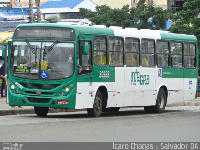 OT Trans - Ótima Salvador Transportes 20582 na cidade de Salvador, Bahia, Brasil, por Ícaro Chagas. ID da foto: 4004825.