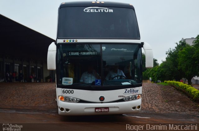 Zelitur Turismo 6000 na cidade de Realeza, Paraná, Brasil, por Roger Damim Maccarini. ID da foto: 4004687.