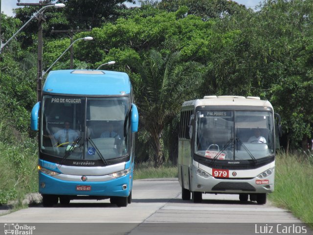 Viação Cruzeiro 6580 na cidade de Recife, Pernambuco, Brasil, por Luiz Carlos de Santana. Número da foto: #4004187.
