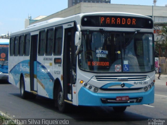 Auto Viação Vera Cruz - Belford Roxo RJ 112.261 na cidade de Rio de Janeiro, Rio de Janeiro, Brasil, por Jonathan Silva Figueiredo. Número da foto: #4003794.