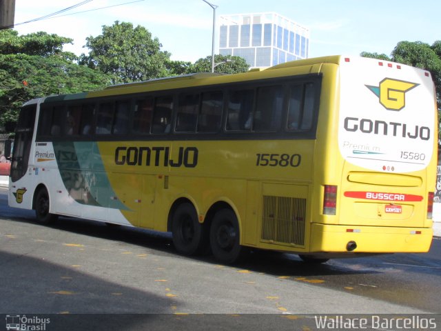Empresa Gontijo de Transportes 15580 na cidade de Rio de Janeiro, Rio de Janeiro, Brasil, por Wallace Barcellos. Número da foto: #4003807.
