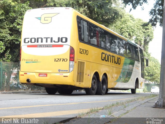 Empresa Gontijo de Transportes 12170 na cidade de São Paulo, São Paulo, Brasil, por Raphael José da Silva. Número da foto: #4003758.