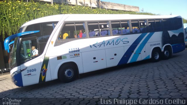 Ramos Turismo 2800 na cidade de Belo Horizonte, Minas Gerais, Brasil, por Luis Philippe Cardoso Coelho. ID da foto: 4004438.