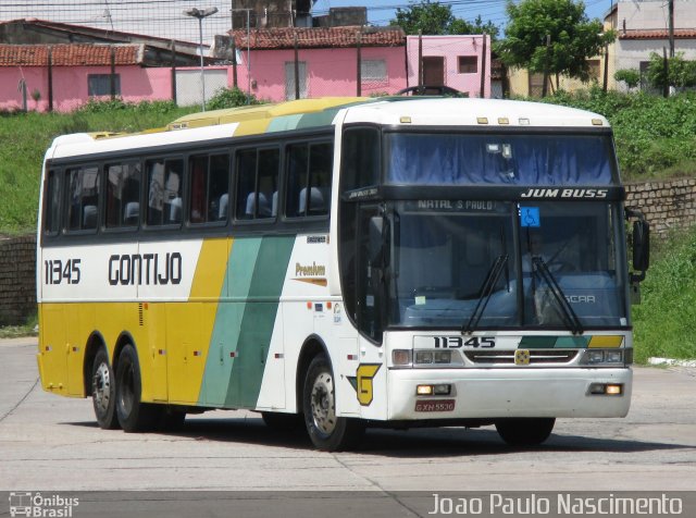 Empresa Gontijo de Transportes 11345 na cidade de Natal, Rio Grande do Norte, Brasil, por Joao Paulo Nascimento Silva. ID da foto: 4006175.