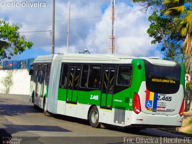 Mobibrasil São Lourenço >>> Mobi-PE 2.465 na cidade de Recife, Pernambuco, Brasil, por Eric Oliveira. Número da foto: #4007427.