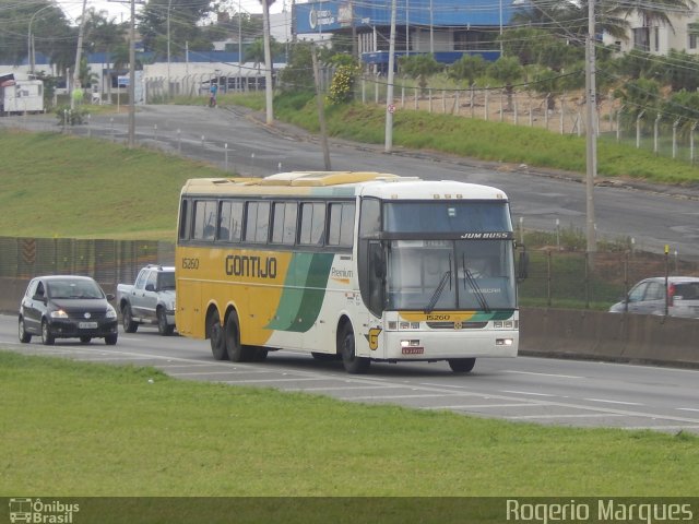 Empresa Gontijo de Transportes 15260 na cidade de Taubaté, São Paulo, Brasil, por Rogerio Marques. ID da foto: 4006225.