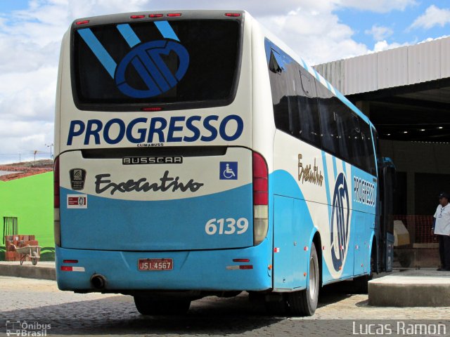 Auto Viação Progresso 6139 na cidade de Serra Talhada, Pernambuco, Brasil, por Lucas Ramon. Número da foto: #4006380.