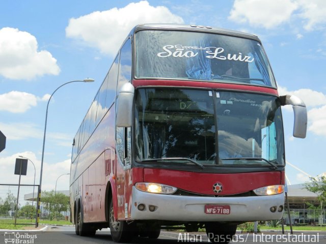 Expresso São Luiz 6920 na cidade de Brasília, Distrito Federal, Brasil, por Allan  Passos Cavalcante. Número da foto: #4006616.