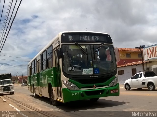 Transportes Cidade do Natal 6 157 na cidade de Natal, Rio Grande do Norte, Brasil, por Neto Silva. Número da foto: #4007236.