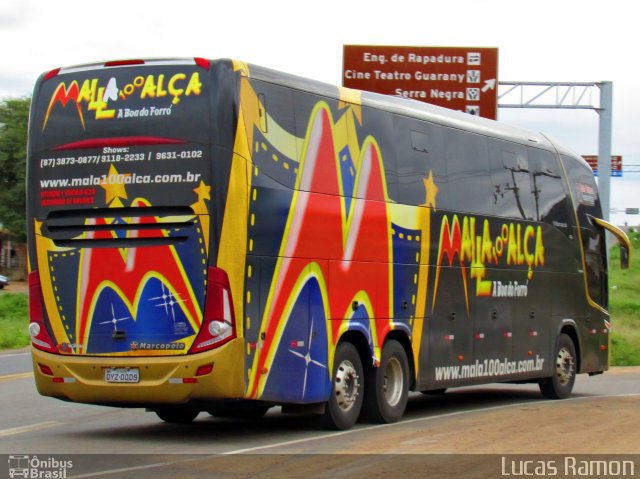 Banda Mala 100 Alça 0009 na cidade de Serra Talhada, Pernambuco, Brasil, por Lucas Ramon. Número da foto: #4006355.