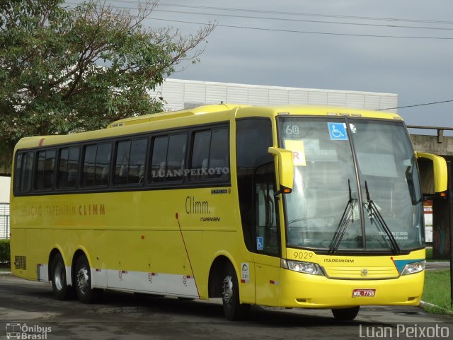 Viação Itapemirim 9029 na cidade de Vitória, Espírito Santo, Brasil, por Luan Peixoto. ID da foto: 3966760.