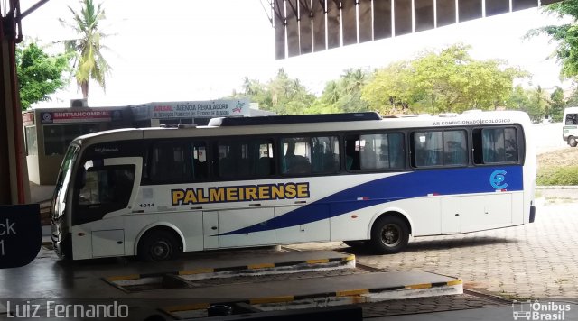 Expresso Palmeirense 1014 na cidade de Maceió, Alagoas, Brasil, por Luiz Fernando. ID da foto: 3965724.