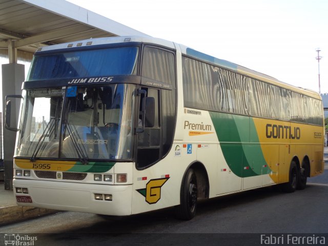 Empresa Gontijo de Transportes 15955 na cidade de Belo Horizonte, Minas Gerais, Brasil, por Fabri Ferreira. Número da foto: #4008114.