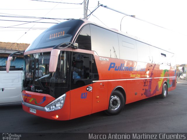 Pullman Bus 437 na cidade de , por Marco Antonio Martinez Cifuentes. Número da foto: #4009106.