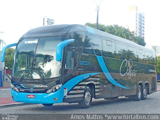Empresa de Ônibus Nossa Senhora da Penha 52007 na cidade de Fortaleza, Ceará, Brasil, por Amós  Mattos. Número da foto: #4009173.