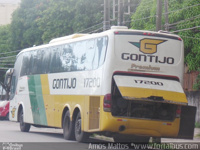 Empresa Gontijo de Transportes 17200 na cidade de Fortaleza, Ceará, Brasil, por Amós  Mattos. Número da foto: #4010721.