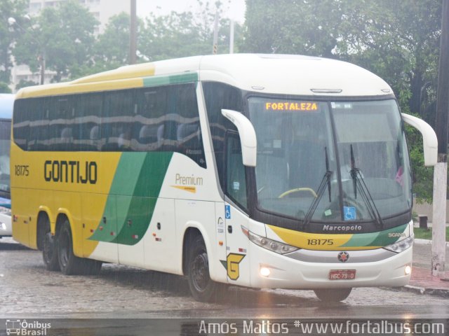 Empresa Gontijo de Transportes 18175 na cidade de Fortaleza, Ceará, Brasil, por Amós  Mattos. Número da foto: #4010802.