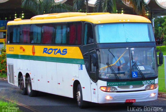 RodeRotas - Rotas de Viação do Triângulo 16305 na cidade de Uberlândia, Minas Gerais, Brasil, por Lucas Borges . Número da foto: #4010124.