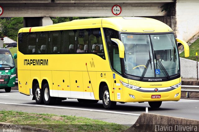 Viação Itapemirim 60753 na cidade de Resende, Rio de Janeiro, Brasil, por Flávio Oliveira. Número da foto: #4009839.