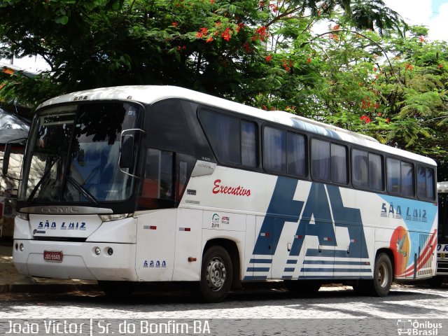 Empresa de Transportes São Luiz 6200 na cidade de Senhor do Bonfim, Bahia, Brasil, por João Victor. Número da foto: #4010255.